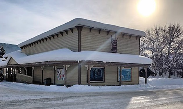 The Salmo Museum and the Salmo and District Chamber of Commerce share a building on Fourth Street.
