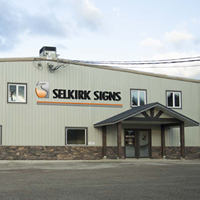 Selkirk Signs, Cranbrook, B.C.