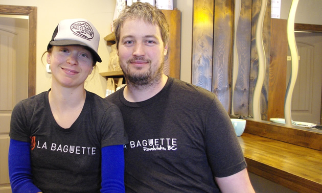 Sonia Ratté and Olivier Dutil own and operate La Baguette Catering and Le Marché Gourmet specialty food store in Revelstoke, B.C.