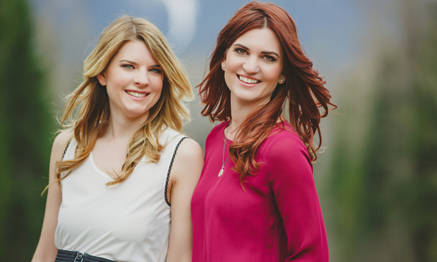 (L to R) Laura Oleksow and Jessica Riley are owners of Spa 901 in Fernie, B.C.