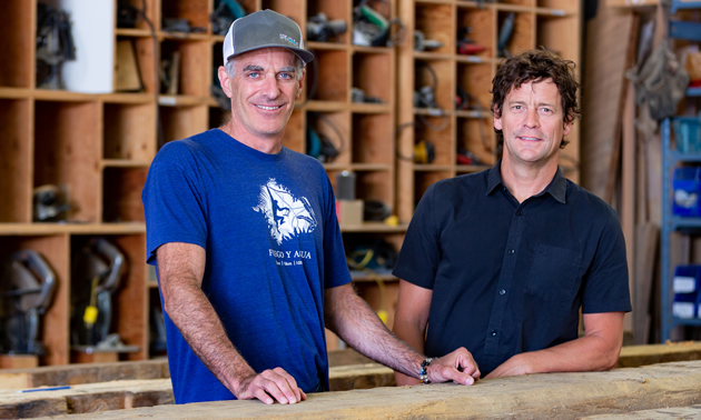 Randy Richmond and Ted Hall have been partners in Spearhead Inc. for almost 20 years.