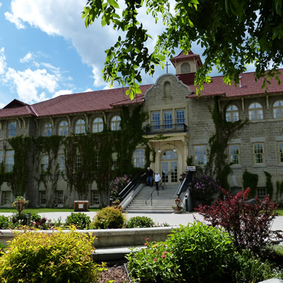 The elegant historic building that is now the hotel at the St. Eugene Golf Resort & Casino was a residential school from 1912 to 1970.