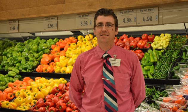 David Thomson, manager of the Real Canadian Superstore in Cranbrook