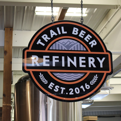 Trail Beer Refinery opened on March 25, 2017. It is Trail's first craft beer producer. 