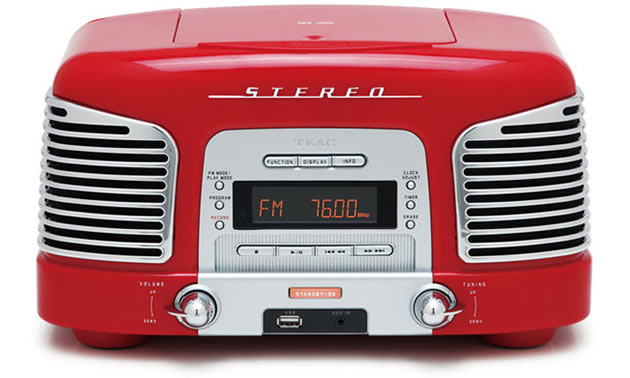 Photo of antique style radio