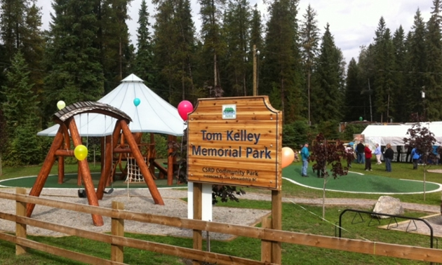 Tom Kelley Memorial Park near Golden, B.C.