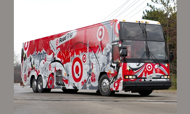 Photo of Target bus