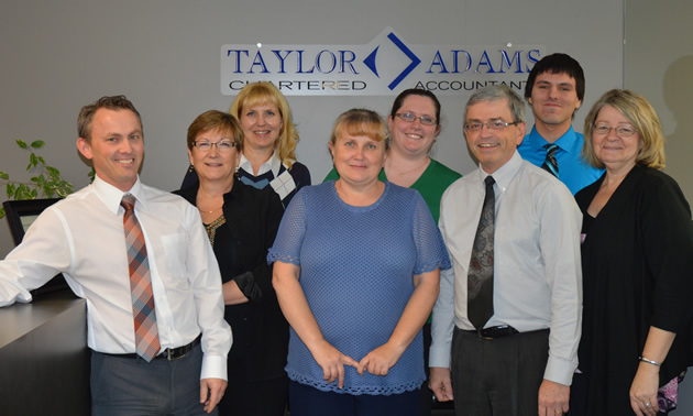 Trent Taylor, Mike Adams and the staff of Taylor Adams Chartered Professional Accountants are committed to community support.