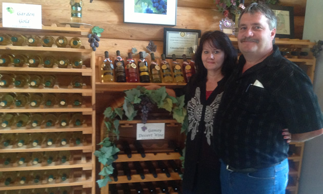 Tersia and Ben DeJager own and operate Columbia Gardens Vineyard & Winery near Trail, B.C.