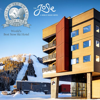 The Josie Hotel at RED Mountain Resort in Rossland, B.C. 