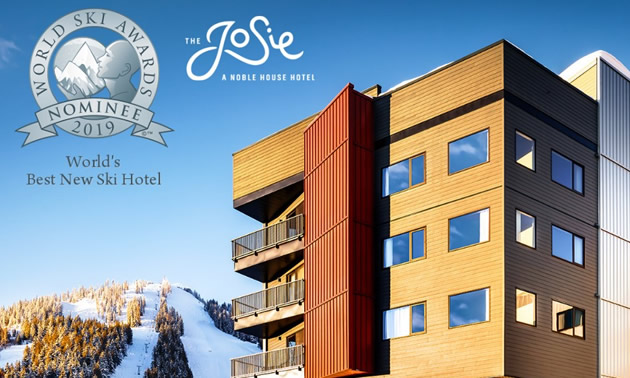 The Josie Hotel at RED Mountain Resort in Rossland, B.C. 