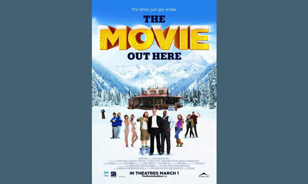 The movie out here poster
