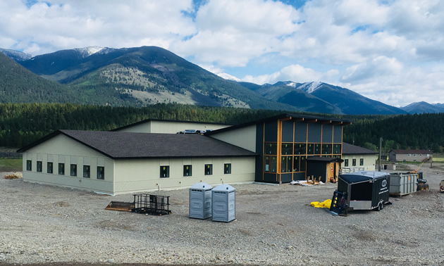 Construction of the Tobacco Plains Indian Band Community Admin & Health Center is scheduled for completion in July 2018.