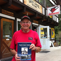 Tom Lymbery, author of Tom's Gray Creek — A Kootenay Lake Memoir