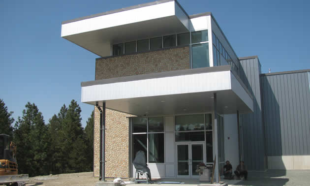 The new trades building at College of the Rockies will be open for classes in August 2018