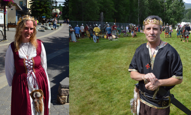 Eric and Michelle Forbes, Kimberley City Bakery owners, host the annual Kimberley City Medieval Festival on the second weekend in July each summer.