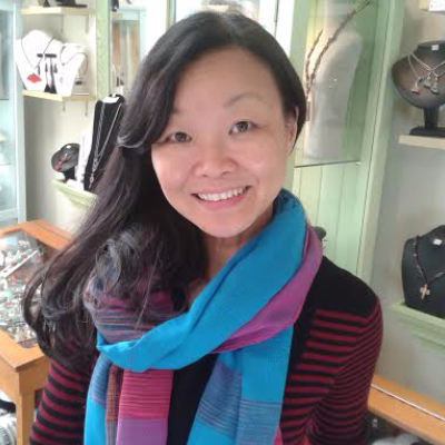 Ting Yuen, Artist/Jewelry designer/owner and operator of Art Rush Gallery.