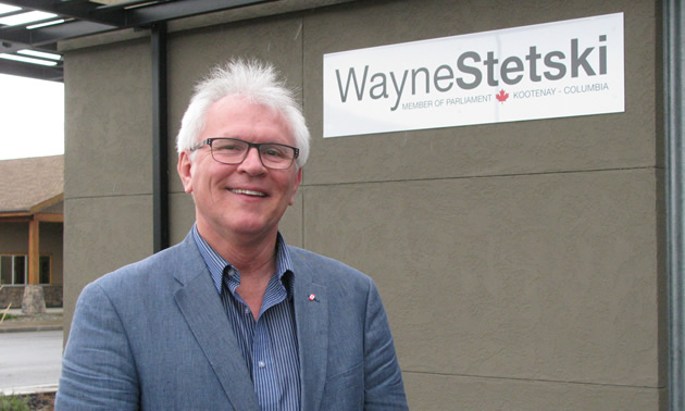 MP Wayne Stetski.