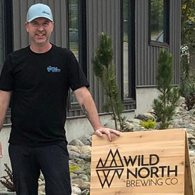 Craig Wood is one of five partners in Wild North Brewing Co., and it was his idea to open a craft brewery in Creston.
