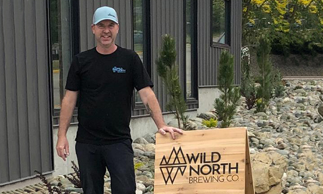 Craig Wood is one of five partners in Wild North Brewing Co., and it was his idea to open a craft brewery in Creston.
