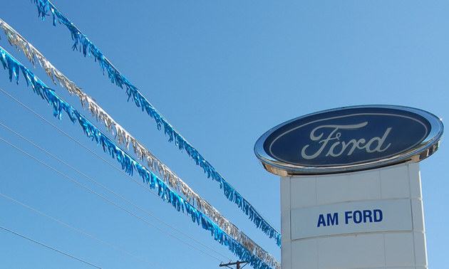 Photo of Ford Motors sign