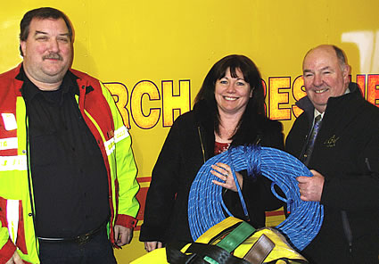 Photo of Bernie Van Tighem, Carrie Schafer and Dean McKerracher