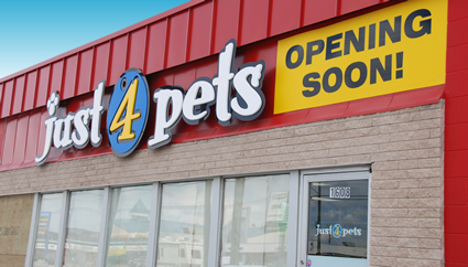 Photo of Cranbrook's new Just 4 Pets Pet Shop