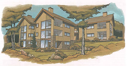 artist's image of a condo