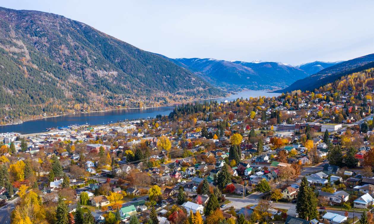 Overview of Nelson, BC