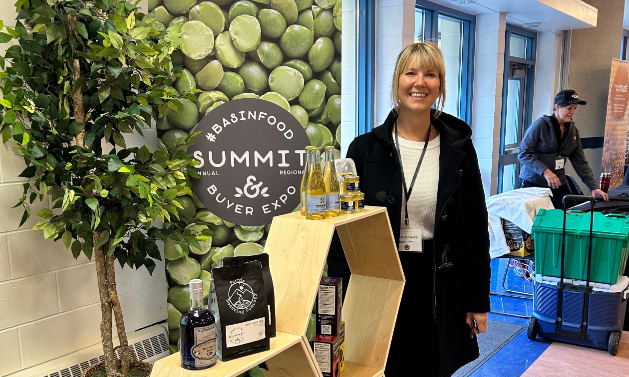 Chantel Hack at the Food Expo