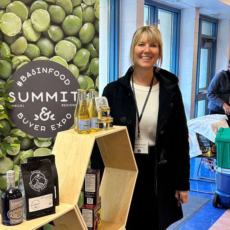 Chantel Hack at the Food Expo