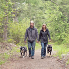 Chris and Laurie Weitzel, owners of Cherry Creek Property Services in Kimberley, B.C.