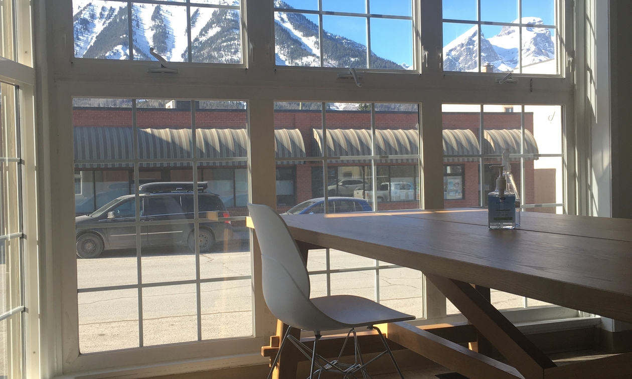 coworking space in Fernie, BC