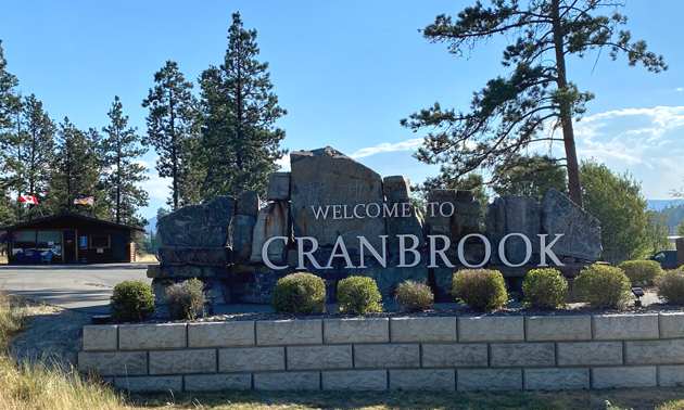 Welcome to Cranbrook sign