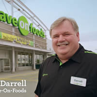 Darrell Jones standing outside Save on Foods