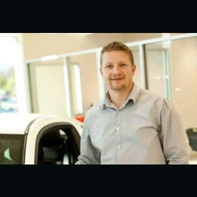 Picture of Rene Kowalchuk, new General Manager of the Denham Ford dealership. 