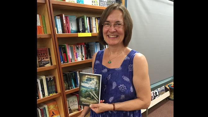 Picture of Amanda Bath, of Kaslo, author of Disaster in Paradise. 