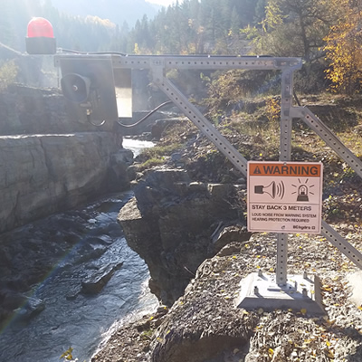 BC Hydro have put into place and operation a new Elko Dam Warning System.