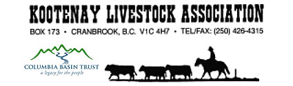 Kootenay Livestock's Logo and CBT's Logo
