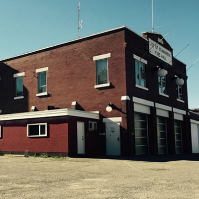 The old Firehall, located on 11th Ave S. in downtown Cranbrook. 