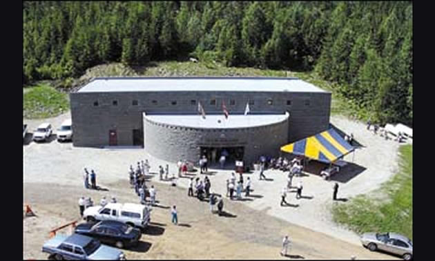 Photo of the Greeley Creek Water Plant near Revelstoke