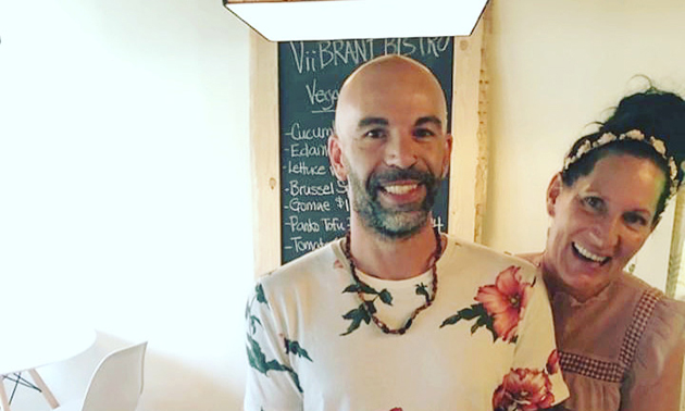 Facundo Mandalari and Dar Jmayoff opened Viibrant Earth Cafe and Bistro with a tagline of “Heal all those that you feed.”
