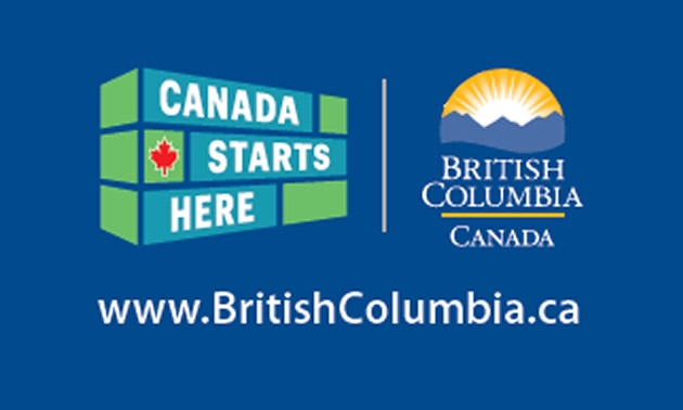 Logos of BC government. 