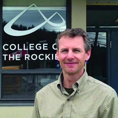 College of the Rockies Kimberley Campus Business Development Manager, Jeff Cooper, looks forward to meeting members of the Kimberley community at the May 16 Open House.