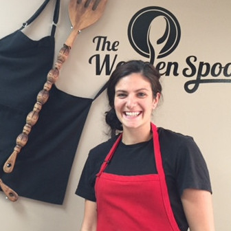 Kayla Sebastian, owner of the Wooden Spoon Bistro in Grand Forks.