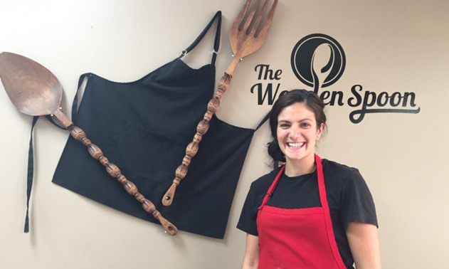 Kayla Sebastian, owner of the Wooden Spoon Bistro in Grand Forks.