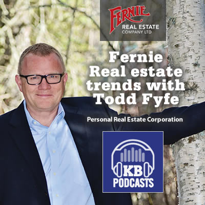 Todd Fyfe, owner and managing broker at Fernie Real Estate in Fernie. 