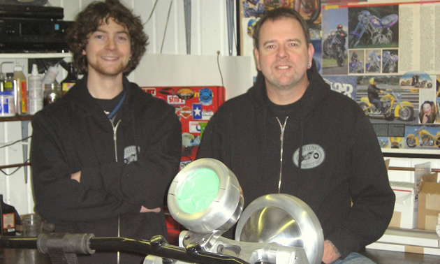 Photo of Robbie and Stephen Kerr