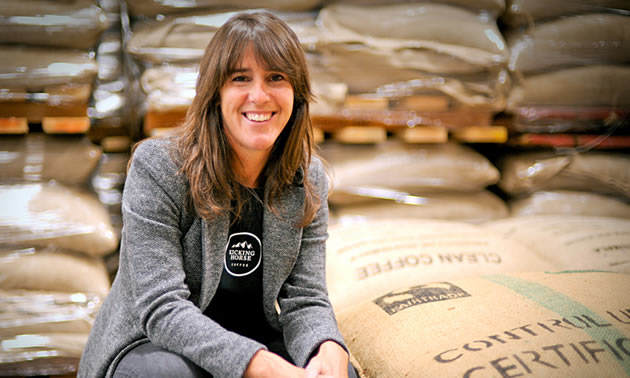 Elana Rosenfeld is the CEO of Kicking Horse Coffee based in Invermere.