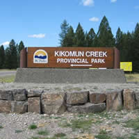 Photo Kikomon Creek sign